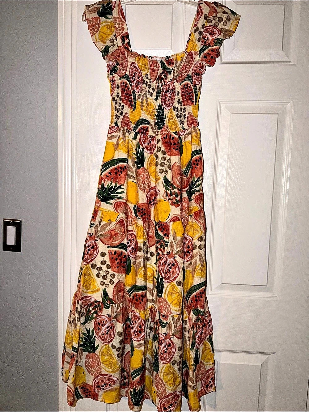 By the River Maxi Dress Size Medium Like New
